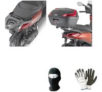 COMPATIBILE CON P IAGGIO BEVERLY 300-400 HPE ATTACCO POSTERIORE BAULETTO SR5616 GIVI DA ABBINARE ALLA PIASTRA MONOLOCK O QUELLA INCLUSA NEI BAULETTI STAFFA PORTABAULETTO COMPLETA DI TUTTO FAI DA TE