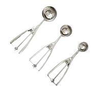 Compatibile con paletta for gelato in acciaio inossidabile manico a molla, purè di patate, anguria, stampo a sfera, accessori for la cucina casa