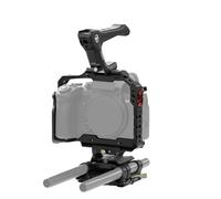 Compatibile con Panasonic Lumix S5 II e IIX, kit base leggero con gabbia for fotocamera completa(TA-T50-A-B)