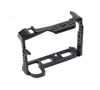 Compatibile con Panasonic S1 S1R S1H S5 DSLR Camera Cage Rig con supporto for estensione microfono Cold Shoe(S1 S1R S1H)