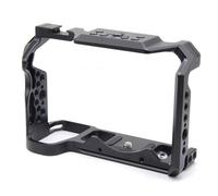 Compatibile con Panasonic S1 S1R S1H S5 DSLR Camera Cage Rig con supporto for estensione microfono Cold Shoe(S5 Gen1)