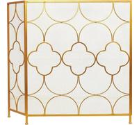 Compatibile con paravento pieghevole europeo retrò dorato, divisorio di sicurezza e copertura for camino da interno.