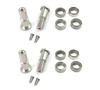 Compatibile Con Parti Di Aggiornamento Per WPL D12 1/10 RC 2x 5mm Adattatore Esagonale Per Mozzo Ruota Combinatore In Metallo Cuscinetto RC Parti Auto