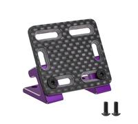 Compatibile Con Parti Di Aggiornamento Per YOKOMO YD2 RC Accessori Ricambio Piastra Montaggio Inclinata Modello ESC V2 In Fibra Carbonio RC Parti Auto(Purple)