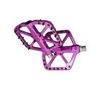 Compatibile con pedali in alluminio CNC marroni | Finitura lucida antiscivolo a 3 cuscinetti for MTB/strada/sterrato