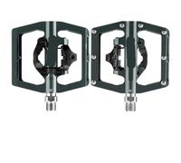 Compatibile con pedali MTB autobloccanti SPD in alluminio | Cuscinetto sigillato, clipless SPD, lega leggera, tensione regolabile
