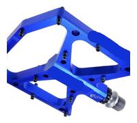 Compatibile con pedali MTB CNC a 3 cuscinetti | Alluminio ultraleggero, cuscinetti sigillati, piatto antiscivolo for MTB/strada