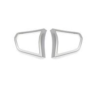 Compatibile Con Per 5 Serie 520 525li 2011-2017 Adesivo Per Interni Automobilistici Volante Pulsante Decorazione Copertura Cornice Cornice Pulsante Adesivi