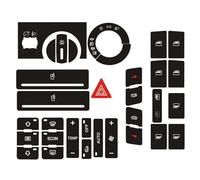 Compatibile con per A2 1996-2003 autoradio ESP fari pulsante di regolazione riparazione usurato interruttore manopola adesivo Interni automobilistici