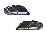 Compatibile Con Per A4 B8 2009 2010 2011 2012 Fendinebbia DRL Freno Indicatore Di Direzione Plug And Play Gruppi Ottici Anteriori 2 Pezzi