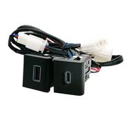 Compatibile Con Per Amarok 2011-2022 Dual USB Per Tipo C PD Per Presa Adattatore Caricabatterie Cablaggio Presa 12V 24V Impermeabile Ad Alta Velocità Interfaccia Audio AUX USB