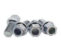 Compatibile Con Per Arteon 2017 Per Beetle 1998-2010 Per Bora 1998-2005 Auto Ruota Borchie 4 Pz 28mm Bulloni Ruota Hub Dado