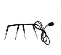 Compatibile Con Per Beetle Per Golf Per Jetta 2002-2003 1 Set Candeletta Telaio Motore Per Diesel Preriscaldamento Spina Cablaggio 038971220C candelette preriscaldo
