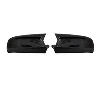Compatibile con per Bora 1J MK4 1999-2005 Auto Retrovisore Laterale della Copertura dello Specchio Adesivo cap Porta Esterna Caso Trim Carbon Auto Mirror Calotta Tappo Copri(Bright Black)