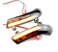 Compatibile Con Per Golf 5 MK5 2003-2008 Per Golf 5 Per Variant 2007-2008 Lampeggio D'acqua Che Scorre Dinamico Luce Di Segnalazione Specchietto Laterale Indicatore Direzione Auto(Yellow)