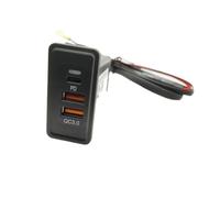 Compatibile Con Per Golf 7 Per Passat Per Jetta Doppia USB QC3.0 Ad Alta Velocità Modulo Caricabatterie Sostituzione Impermeabile 12V 24V Porta USB