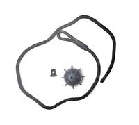 Compatibile con per Golf MK5 MK6 per GTI per Rabbit per R R32 R20 2 Pezzi Corda per Ripiano per Pacchi Tonneau Cover Cinghia Portellone Posteriore Tronco 1K6863447A Ricambi Auto