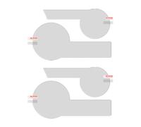 Compatibile Con Per K1600GTL 2017-2021 Kit Di Protezione Antigraffio Quadro Strumenti Moto Protezione Tachimetro