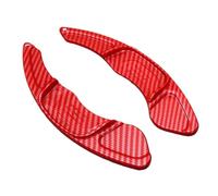 Compatibile Con Per Lamando Per GTS 2016 2017 Accessori Per Auto I Paddle Al Volante Estendono Le Parti Di Ricambio(Carbon Fiber Red)
