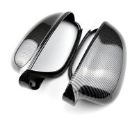 Compatibile Con Per Passat B7 Per EOS Per Beetle A5 2011-2015 Tappi Copertura Specchietti Laterali Neri Alloggiamento Specchietto Retrovisore Accessori Automobilistici Mirror Copri Calotta(Carbon Look