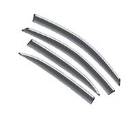 Compatibile Con Per Polo 9N 2002 2003 2004 2005 2006 2007 2008 2009 Auto Pioggia Per Vento Defettori Finestra Visiera Deflettore Tenda Copertura Trim Deflettori Aria Auto