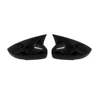 Compatibile con per Polo MK5 6R 6C 2009 2010 2011 2012 2013 2014 2015 2016 2017 ABS Tappi di Copertura Specchietto Retrovisore Laterale Tappo Copri Specchietto(Gloss Black)