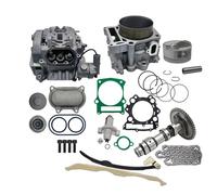 Compatibile Con Per Rhino 660 2004 2005 2006 2007 5KM-11101-01-00 5KM-11101-00-00 Kit Catena Di Distribuzione Albero A Camme Testata Cilindro Kit Cilindro pistone