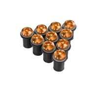Compatibile con per T-Max 500 per Tmax T-Max 530 Parabrezza per Moto Parabrezza Bullone Viti Dado Fissaggio Bulloni per Carenatura(Orange)