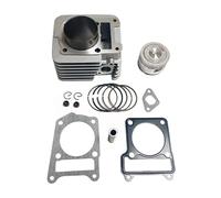 Compatibile Con Per TTR125 XTZ125 Per YBR125 YBR150 62mm Motore Per Moto Blocco Cilindro Fasce Elastiche Guarnizione Base Testata Cilindro Albero A Camme Kit Kit Cilindro pistone