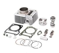 Compatibile Con Per TTR125E TTR125 2002 2003 2004 2005 Kit Guarnizioni Cilindro Pistone Alesaggio 57 Mm Blocco Cilindro Motore Moto Parte Pistone Cilindro Motore