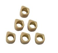 Compatibile con pesi a rulli per variatori di corse scooter da 50 cc 16x13mm 4g 5. 5g 6g 7g set di 50(16X13MM 6G)