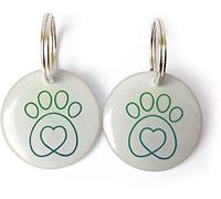 Compatibile con petmate cat mate Microchip RFID Collar Tag Disco Chiave di Ricambio (Confezione da 2)