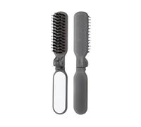 Compatibile con pettine a setole pieghevoli da 1 pezzo spazzola for capelli criniera a specchio, tasca portatile, pieghevole, massaggio viaggio