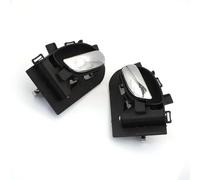 Compatibile Con Peugeot 206 207 206cc Sinistra Destra Nero 1 Coppia Maniglia Interna Cromata Per Porta Interna interna