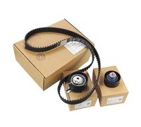 Compatibile con Peugeot 301 307 508 308 408 Compatibile con Citroen C5 Elysee C4L Kit 3 pezzi per cinghia puleggia tenditore distribuzione 0829A9 083042 0816G4(3PCS Set 2.0L)