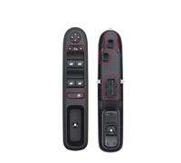 Compatibile con Peugeot 308 408 3008 5008 Hatchback Wagon Auto Interruttore di controllo alzacristalli elettrico principale Pulsante in vetro 96650620ZD 96650621ZD(Manual no Lock)