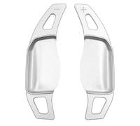 Compatibile con Peugeot per 408 PHEV 308 III SW GT per Hybrid 2022-2025 Estensione del cambio al volante dell'auto kit paddles cambio aut(Silver)