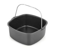 Compatibile con Philips, teglia e cestello antiaderenti for friggitrice ad aria, tortiera adatta al forno, utensile da cucina multiuso for patatine, pizza, dessert(8inch)