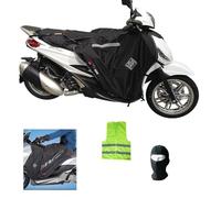 COMPATIBILE CON PIAGGIO BEVERLY 300 HPE PER ANNO 2023 COPRIGAMBE R224-X TERMOSCUDO TUCANO URBANO COPERTA TERMICA IMPERMEABILE INTERNO IN ECO PELLICCIA SPECIFICO PER SCOOTER
