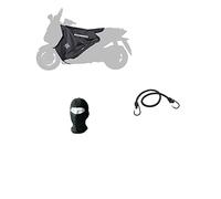 COMPATIBILE CON PIAGGIO BEVERLY TOURER 400 2008 08 COPRIGAMBE TERMOSCUD TUCANO URBANO R152C-X SPECIFICO PER SCOOTER COPERTA TERMICA IMPERMEABILE INTERNO IN ECOPELLICCIA ESTERNO IN NYLON