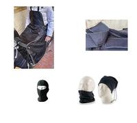 COMPATIBILE CON PIAGGIO FLY 150 4T COPRIGAMBE TERMOSCUD PARANNANZA IMPERMEABILE IMBOTTITO IN PILE DA INDOSSARE PER SCOOTER COPERTA TERMICA CON PETTORINA RIPIEGABILE