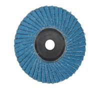 Compatibile con più marche, 10 dischi abrasivi a lamelle piatte da 75 mm, mini mola for smerigliatrice angolare, metallo e legno