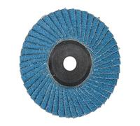 Compatibile con più marche, 10 dischi abrasivi a lamelle piatte da 75 mm, mini mola for smerigliatrice angolare, metallo e legno