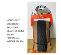 Compatibile con pneumatici for bicicletta MAXXIS DTH da 26 pollici, pneumatici pieghevoli for bici BMX Dirt Jump 26x2.15 26x2.3(26X2.3-Y)