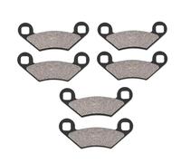 Compatibile Con Polaris Per Predator 500 2003 2004 2005 2006 2007 Per Outlaw 500 2006 2007 Pastiglie Freno Anteriori Per Moto Accessori Per Moto Pastiglie Freno(3 Pairs)