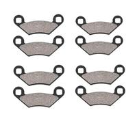 Compatibile Con Polaris Per Predator 500 2003 2004 2005 2006 2007 Per Outlaw 500 2006 2007 Pastiglie Freno Anteriori Per Moto Accessori Per Moto Pastiglie Freno(4 Pairs)
