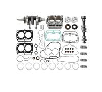 Compatibile con Polaris Sportsman 800 Ranger RZR Moto ATV UTV Albero motore albero a camme cilindro pistone guarnizione Kit di revisione e ricostruzione