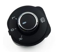 Compatibile con Polo 6R 2011-2016 Manopola di regolazione del controllo dell'interruttore dello specchietto retrovisore laterale 6R1959565F 6R0959565B
