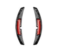 Compatibile Con Porsche 911 992 Per Panamera 2021 2022 2023 2024 Estensioni Per Le Leve Del Cambio In Per Vera Fibra Di Carbonio Per Il Volante Accessori Per Auto(FORGED BLACK)