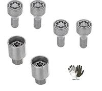 COMPATIBILE CON PORSCHE Cayman, Panamera, Boxter 2° GENERAZIONE 2009-2017, Cayman,911 2009-2016, 997, Macan - PP13/E BULLONI ANTIFURTO-RAPINA-SCASSO ANTI-THEFT PER AUTO KIT PERNI VITI CERCHIO LEGA